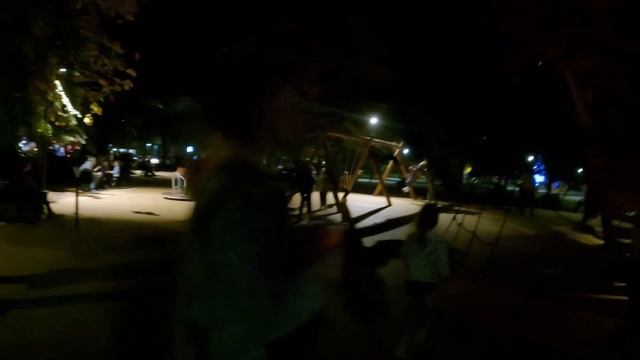 Вечерний отдых в Луганске. Бабье лето.