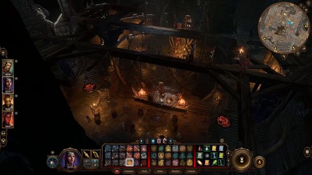 Explosive Barrels Fun time Baldur's Gate 3 | Priestess Gut - Minthara - Dror Ragzlin and Hag смотреть онлайн
