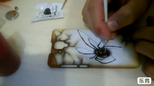 АЭРОГРАФИЯ. 72. Чехол для телефона смотреть онлайн