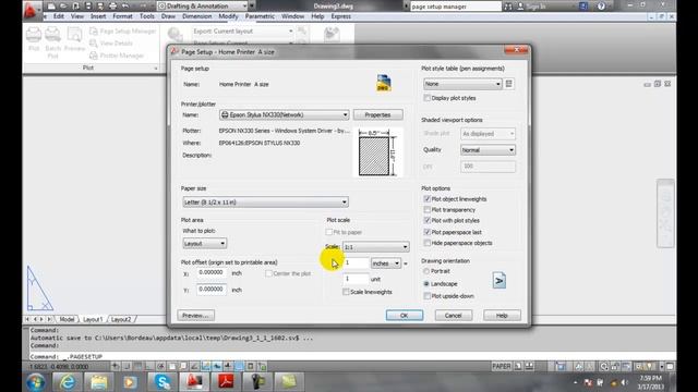 AutoCAD II 28-19 Plot Scale смотреть онлайн