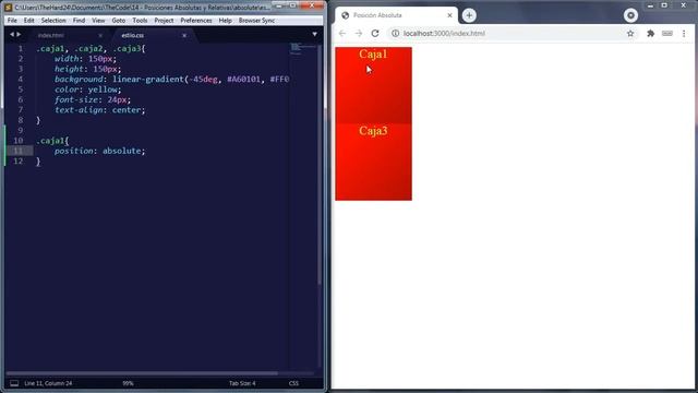 Position Relative, Absolute and Sticky with CSS | How to use. смотреть онлайн