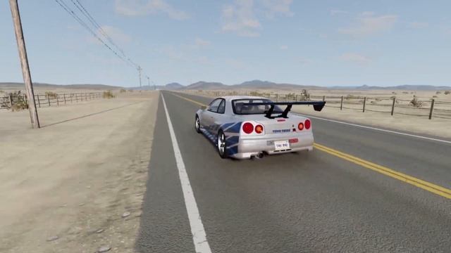 Beamng Drive 2f2f Nissan Skyline - Crashes смотреть онлайн