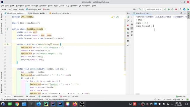 Menghitung pangkat di Java, Kotlin, Scala, Python dan Dart + code смотреть онлайн
