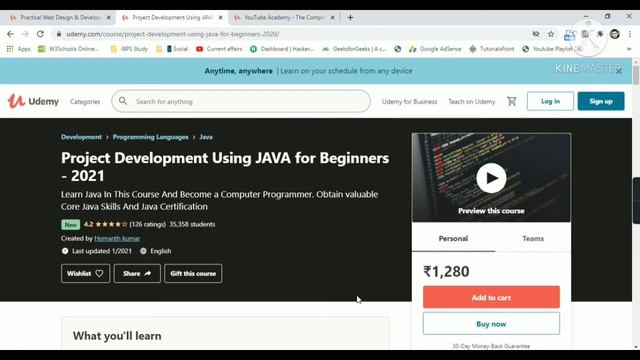 Udemy Free Certificate Courses | HTML CSS Bootstrap | Java | YouTube Academy Project Online Classes смотреть онлайн