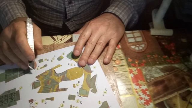 Занятие 9. Бронеатомобиль БА - 11 из бумаги. смотреть онлайн