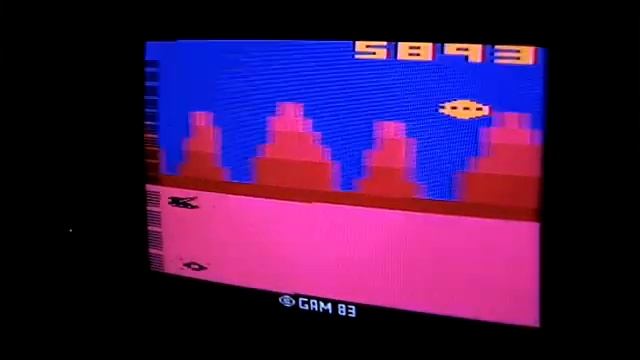 Gamma-Attack - Score 12,067 - Atari 2600 смотреть онлайн