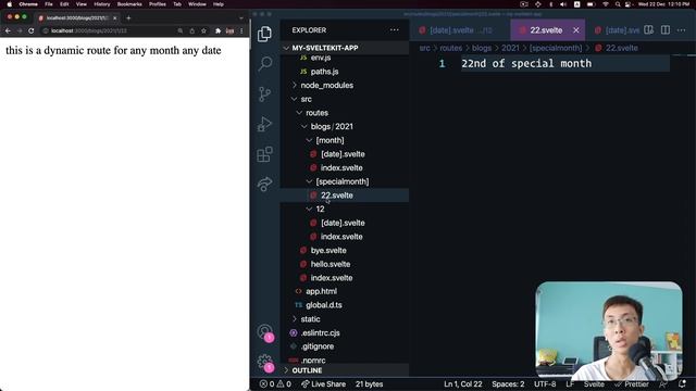 SvelteKit Routing смотреть онлайн