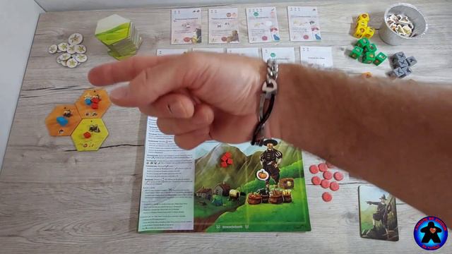 Dice Settlers - Tutorial - Gioco da Tavolo смотреть онлайн
