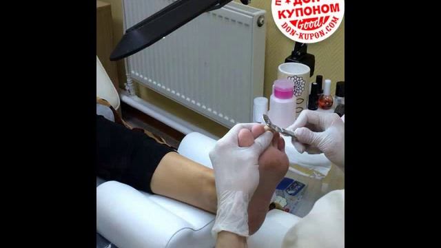 Тест-драйв акции "Педикюр на выбор + покрытие гель-лаком". смотреть онлайн