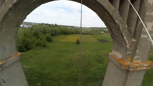 Сальто назад с моста