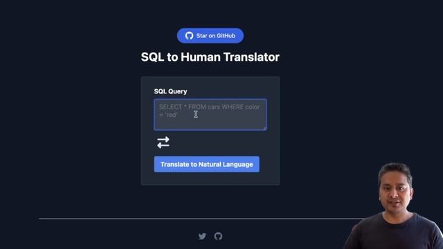 SQL Translator | MindBlowing ? AI Tool | Powered By OPENAI API смотреть онлайн