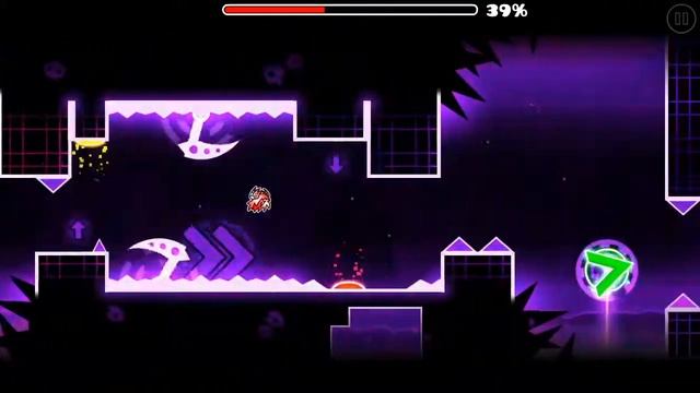 Hypersonic 41% and 90% - 100% (extreme demon on mobile) | Geometry Dash смотреть онлайн