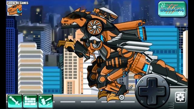 Dino Robot Tyrannosaurus Rex Corps - 15 T-Rex Dinosaurs - Full Game Play смотреть онлайн