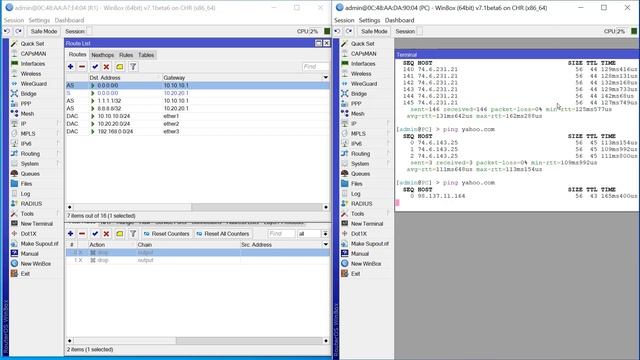 Seamless Failover on MikroTik RouterOS v7 смотреть онлайн