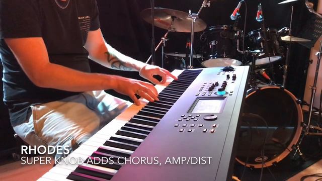 Yamaha Modx8 Bread & Butter sounds with Super knob смотреть онлайн