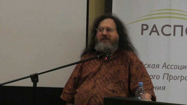 Richard Matthew Stallman in Moscow in Radisson Hotel (Столлман в Москве) 2011 смотреть онлайн