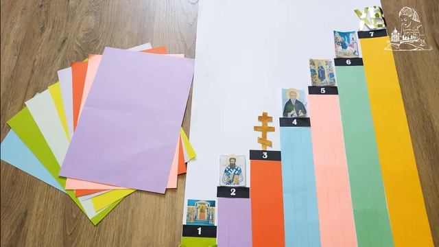 Православная поделка. Календарь Великого поста. смотреть онлайн