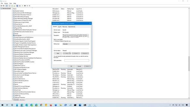 Windows 10: fix print spooler problems смотреть онлайн