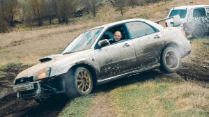 Зачем так УБИВАТЬ СУБАРУ?! SUBARU WRX STI против НИВЫ на БЕЗДОРОЖЬЕ
