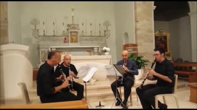 River Flows In You - Yiruma, quartet clarinet смотреть онлайн