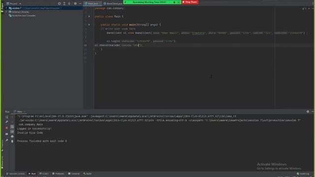 (7) Programming With Java : Access Modifiers, Getter & Setter, Static смотреть онлайн
