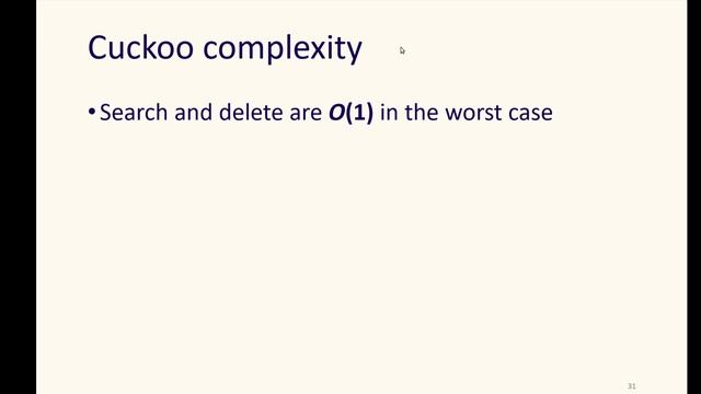 Hash Table 3: Rehashing & Cuckoo Hashing смотреть онлайн