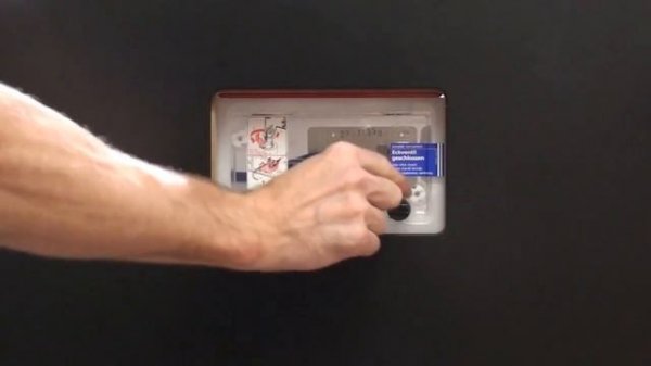 TECE Монтаж кнопки смыва