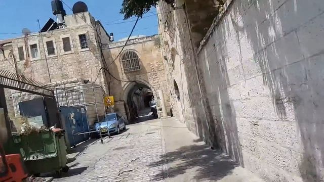 Израиль.Иерусалим. Виа Долороса, Крестный путь, Дорога скорби смотреть онлайн