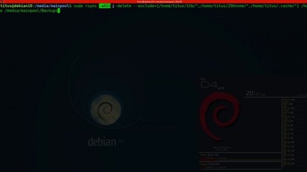 Rsync Backup on Linux