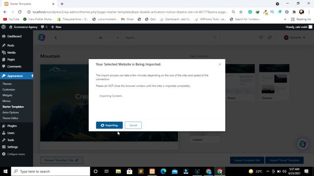 How to Fix Astra starter template import process interrupted | #Astra #wordpress #zeeguru смотреть онлайн