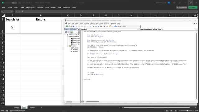 #27 How to Automate Wikipedia Data Extraction into Excel Using VBA смотреть онлайн