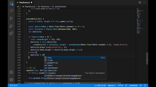 Create "secret" Dino Chrome game | Javascript and Phaser 3 смотреть онлайн