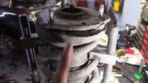 Mazda 6 Замена передних амортизаторов