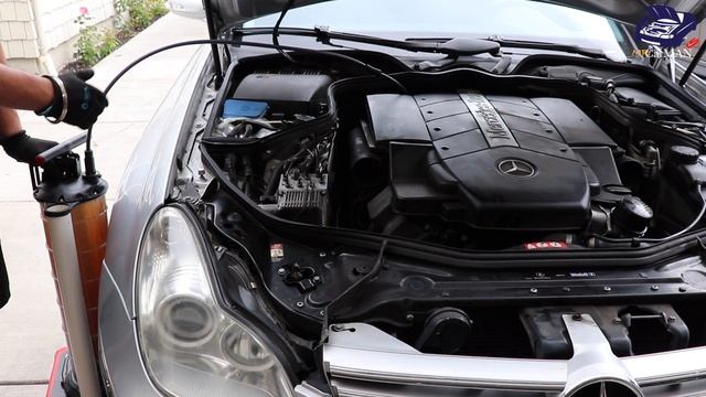How To Change Engine Oil On A Mercedes Benz CLS W219 | MrCarMAN