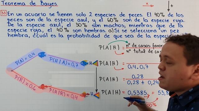 Teorema de Bayes - Probabilidades - Ejercicios Resueltos смотреть онлайн