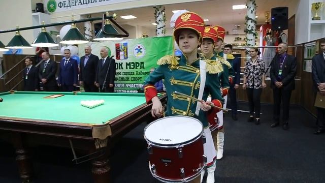 Церемония открытия Кубка мэра по бильярду смотреть онлайн