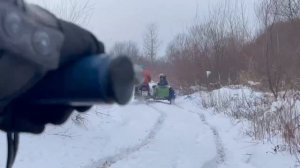 МТ Днепр 16 против МТ Днепр 10-36 оффроуд бездорожє дрифт мт днепр зимой MT Dnepr 16 K-750 Off-road