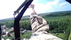 Полет над озером возле деревни Васютино, Павловский-Посад