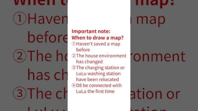LEGEE-D8｜LEGEE App User Guide 4_Create New Map & Select Cleaning Mode