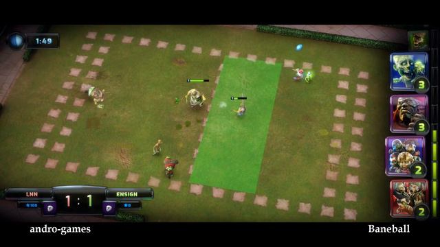 Baneball (by Sapphire Bytes) - free strategy game for Android - gameplay. смотреть онлайн