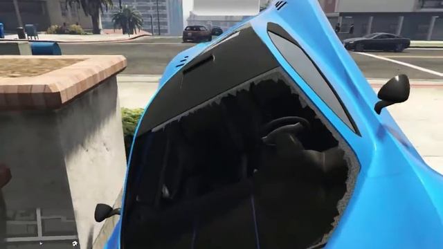 Grand Theft Auto V - How not to show your new car смотреть онлайн