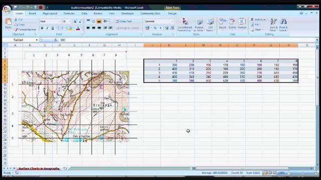 Excel using 3D surface charts Geography Teachers смотреть онлайн