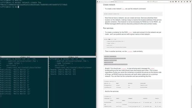 ROS2 + Docker Demo: Building and Running nodes смотреть онлайн