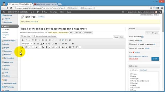 Como incorporar vídeos do Youtube no Wordpress смотреть онлайн