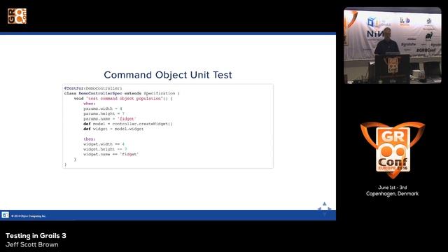 Testing in Grails 3 смотреть онлайн