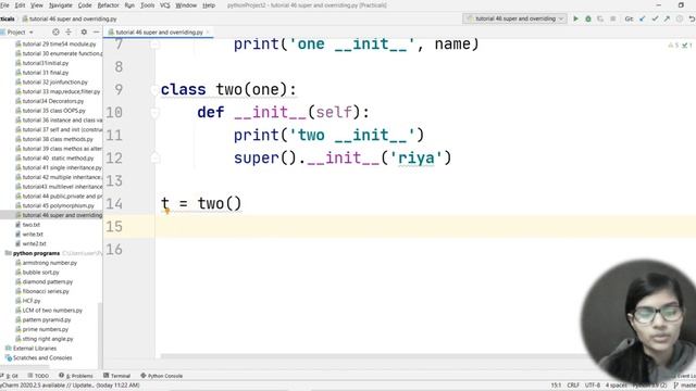 Basics of python EP:43 Super and Method Resolution | python for beginners in hindi |python tutoria смотреть онлайн