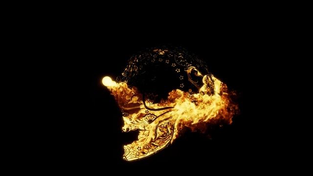 NVIDIA Omniverse: Skull Fire with NVIDIA Flow (4K) смотреть онлайн