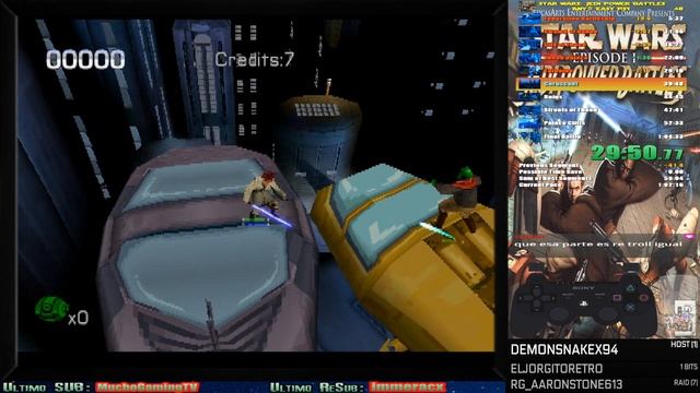 Star Wars: Episode I - Jedi Power Battles SpeedRun Any% Easy PlayStation 58min 15seg смотреть онлайн