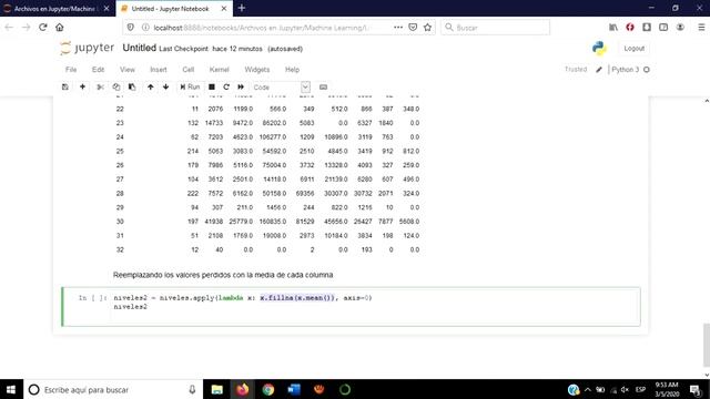 Pre-Procesamiento de Datos en Python: Reemplazando los Valores Perdidos смотреть онлайн