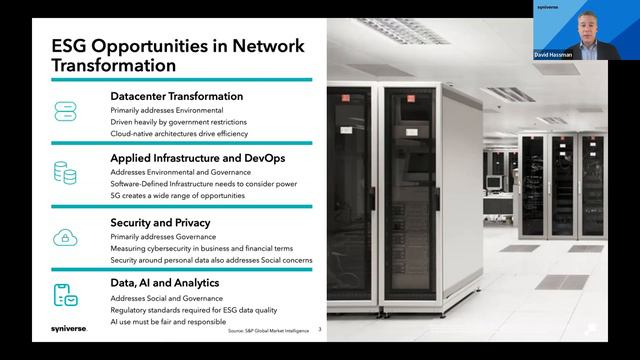 GSMA DXAF Webinar – Sustainable Digital Transformation & Environmental, Social And Governance (ESG)